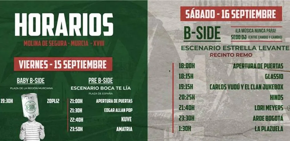 Lori Meyers Y Arde Bogotá Lideran El Cartel Del Esperado Regreso Del B ...